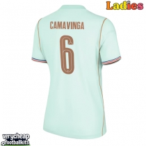 France Eduardo Camavinga #6 Replica Away Shirt Ladies World Cup 2026 Short Sleeve